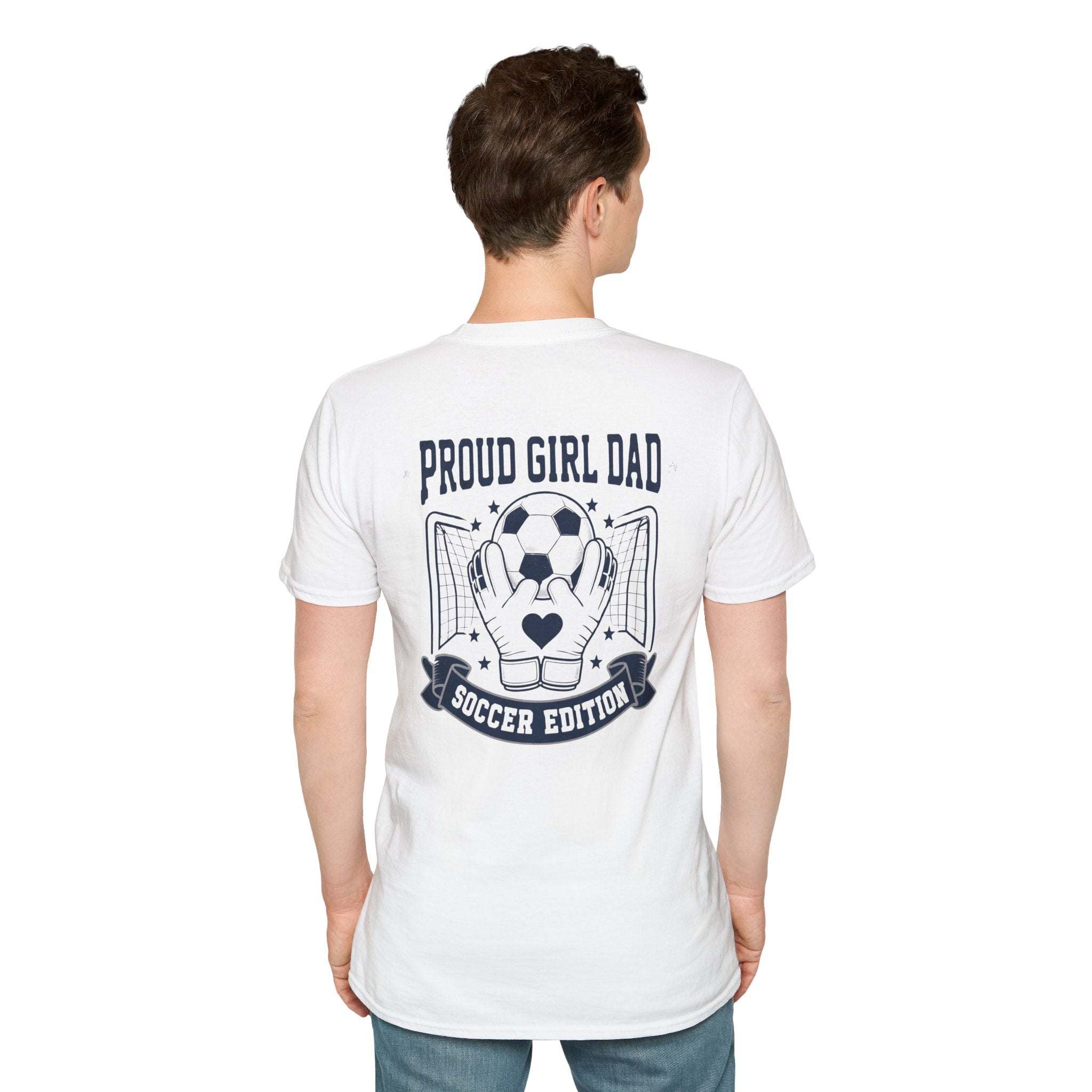 Proud Girl Dad Soccer T-Shirt - Magnolia Wild SC
