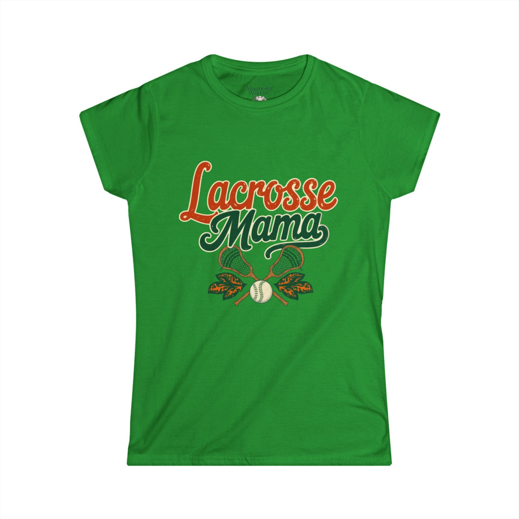 Vintage Inspired Lacrosse Mama Tee - Magnolia Wild SC