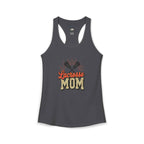 Lacrosse Mom Racerback Tank – Personalized Name & Number Option