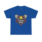 Retro Badge Style: The Vintage Tennis Dad Shield Tee