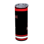 Custom Hockey Jersey 20oz Stainless Steel Tumbler with Straw - Magnolia Wild SC