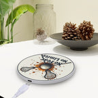 Wireless Charger - Lacrosse Charging Pad for Fast and Convenient Charging - Magnolia Wild SC