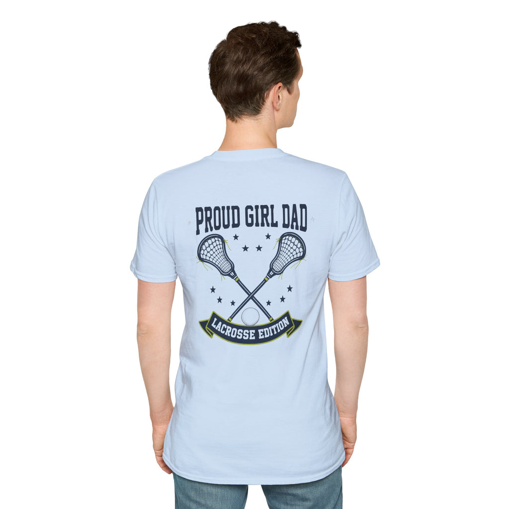 Proud Girl Dad Lacrosse T-Shirt - Magnolia Wild SC