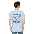 Proud Girl Dad Lacrosse T-Shirt - Magnolia Wild SC