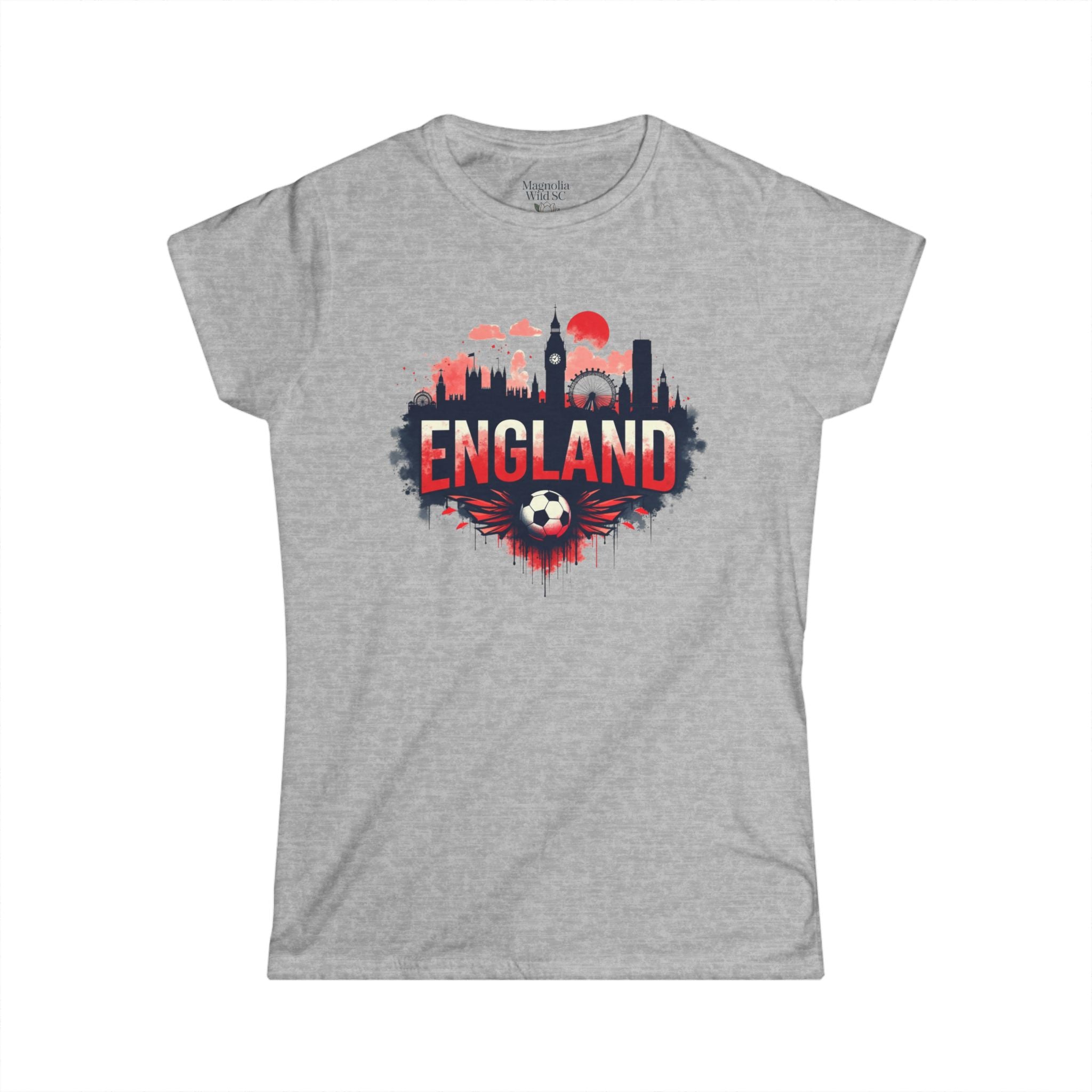 England Soccer Tee - Celebrate Your Passion for the Game