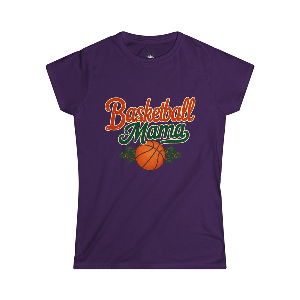 Vintage Inspired Basketball Mama Tee - Magnolia Wild SC