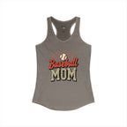 Baseball Mom Racerback Tank – Personalized Name & Number Option