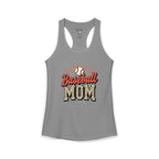 Baseball Mom Racerback Tank – Personalized Name & Number Option