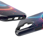 Neon Laser Hockey Puck Impact-Resistant Phone Case - Magnolia Wild SC