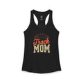 Track Mom Racerback Tank – Personalized Name & Number Option
