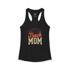 Track Mom Racerback Tank – Personalized Name & Number Option