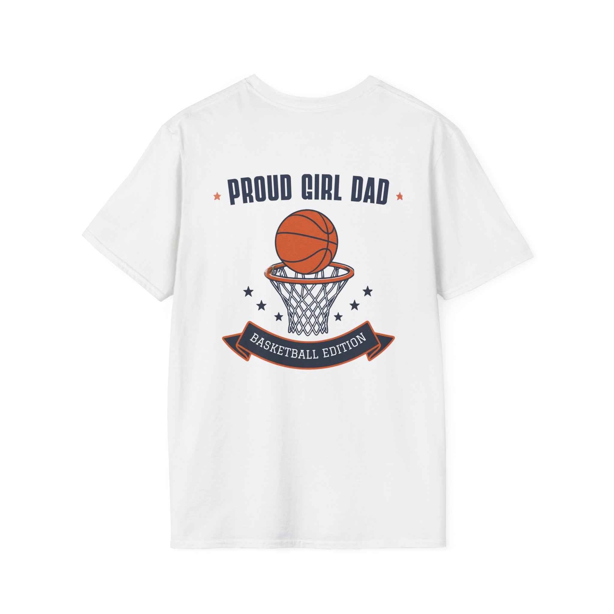 Proud Girl Dad Basketball T-Shirt