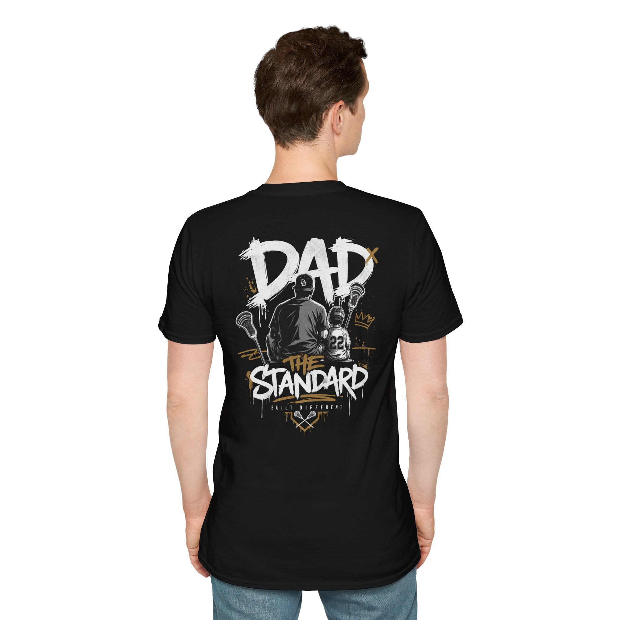 Lacrosse Dad The Standard T-Shirt — Fatherhood Graphic Tee - Magnolia Wild SC
