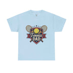 Retro Badge Style: The Vintage Tennis Dad Shield Tee