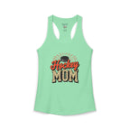 Hockey Mom Racerback Tank – Personalized Name & Number Option