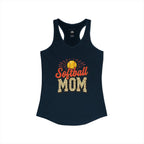 Softball Mom Racerback Tank – Personalized Name & Number Option - Magnolia Wild SC