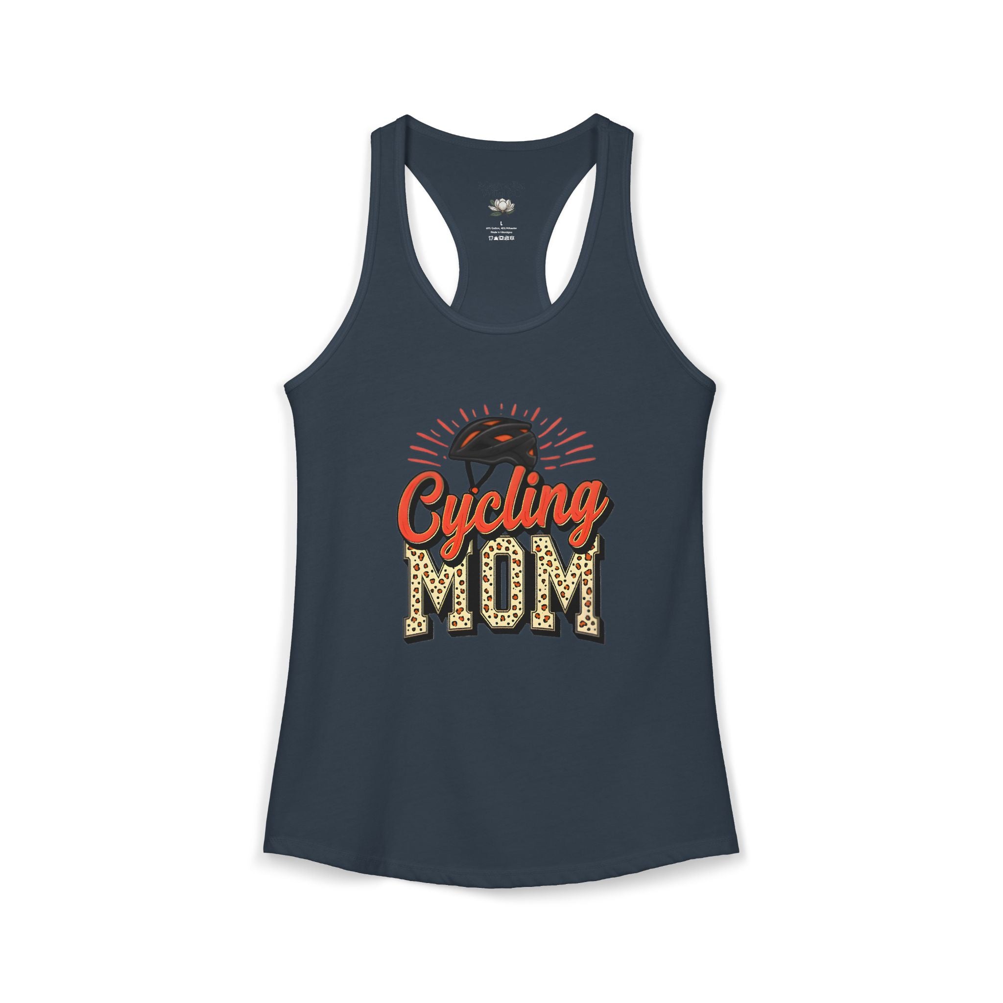 Personalized Cycling Mom Racerback Tank – Personalized Name & Number Option | Lightweight Women’s Cycling Tank TopCycling Racerback Tank - Magnolia Wild SC