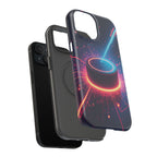 Neon Laser Hockey Puck Impact-Resistant Phone Case - Magnolia Wild SC