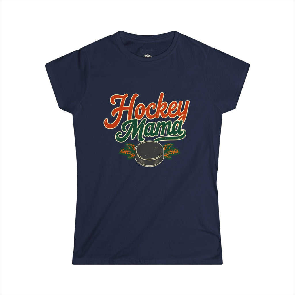 Vintage Inspired Hockey Mama Tee - Magnolia Wild SC
