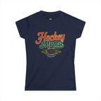 Vintage Inspired Hockey Mama Tee - Magnolia Wild SC