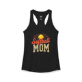 Softball Mom Racerback Tank – Personalized Name & Number Option - Magnolia Wild SC