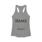 Softball Mom Racerback Tank – Personalized Name & Number Option - Magnolia Wild SC