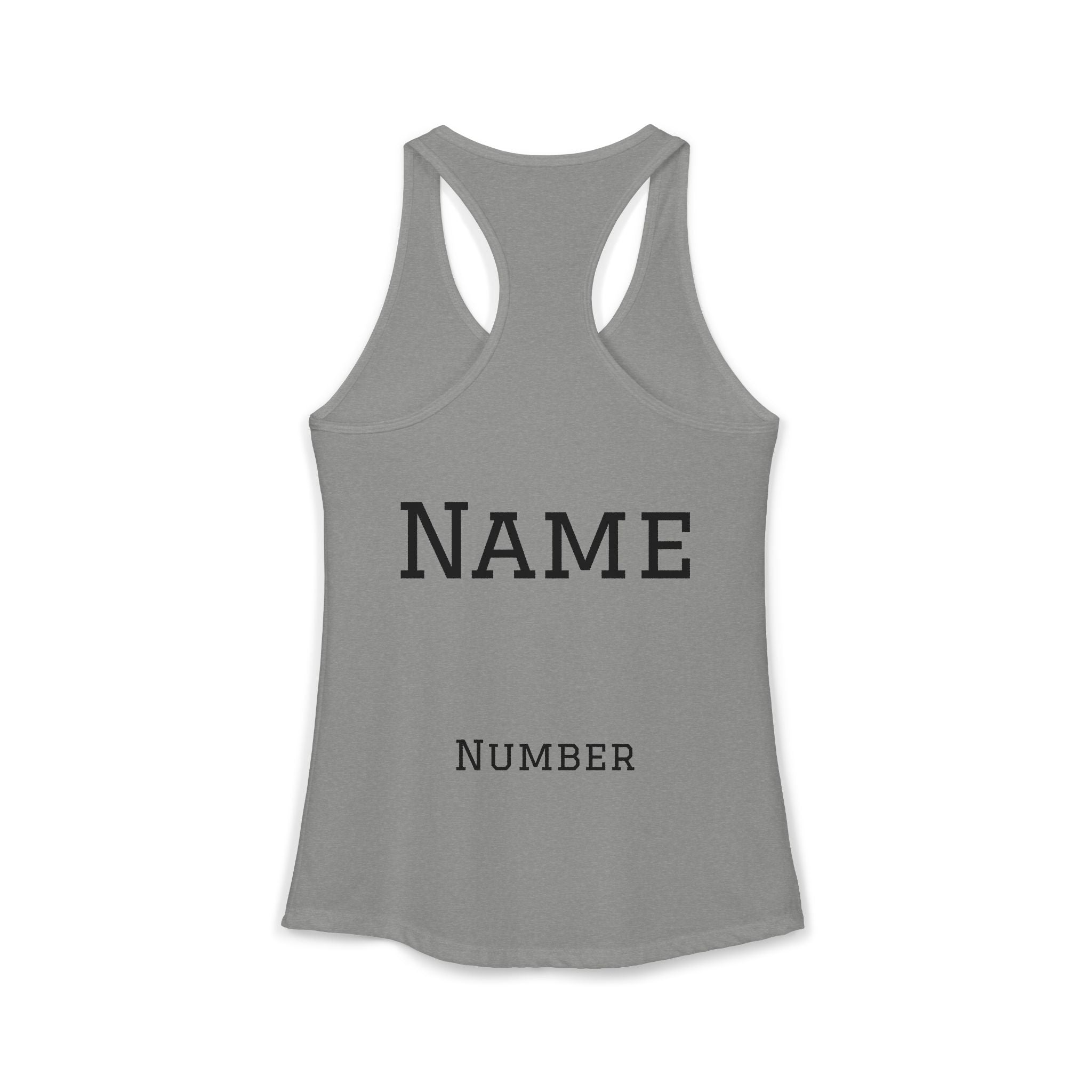 Softball Mom Racerback Tank – Personalized Name & Number Option - Magnolia Wild SC