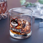 Personalized Full-Color Whiskey Rocks Glass (10oz) – Custom Team Logo, Name & Message | Coach Gift, Father’s Day Gift, Sports Team Keepsake