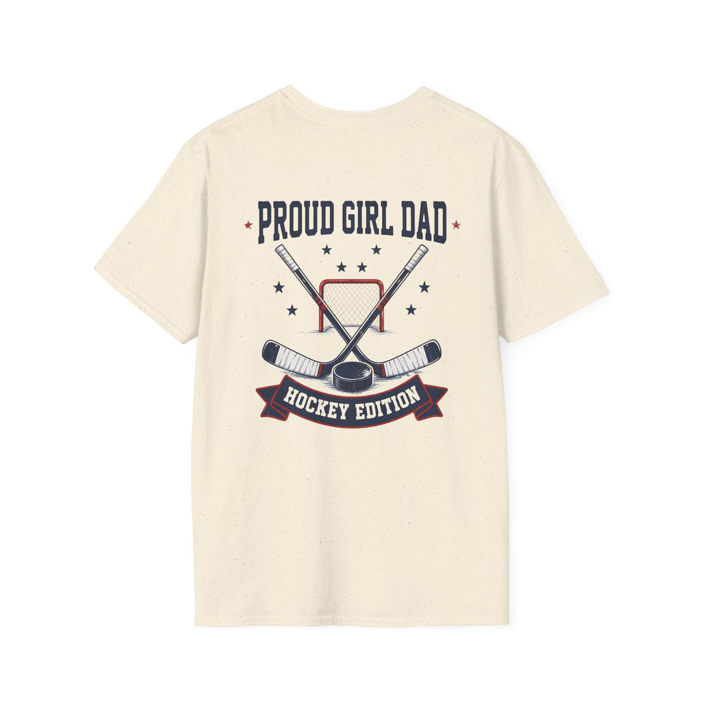 Proud Girl Dad Hockey T-Shirt - Magnolia Wild SC