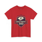 Retro Badge Style: The Vintage Cross Country Dad Shield Tee - Magnolia Wild SC
