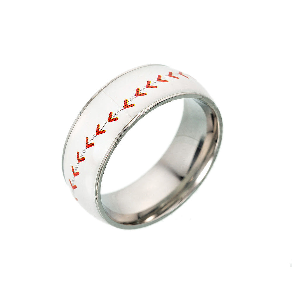Multi-Sport Titanium Steel Ring - Magnolia Wild SC