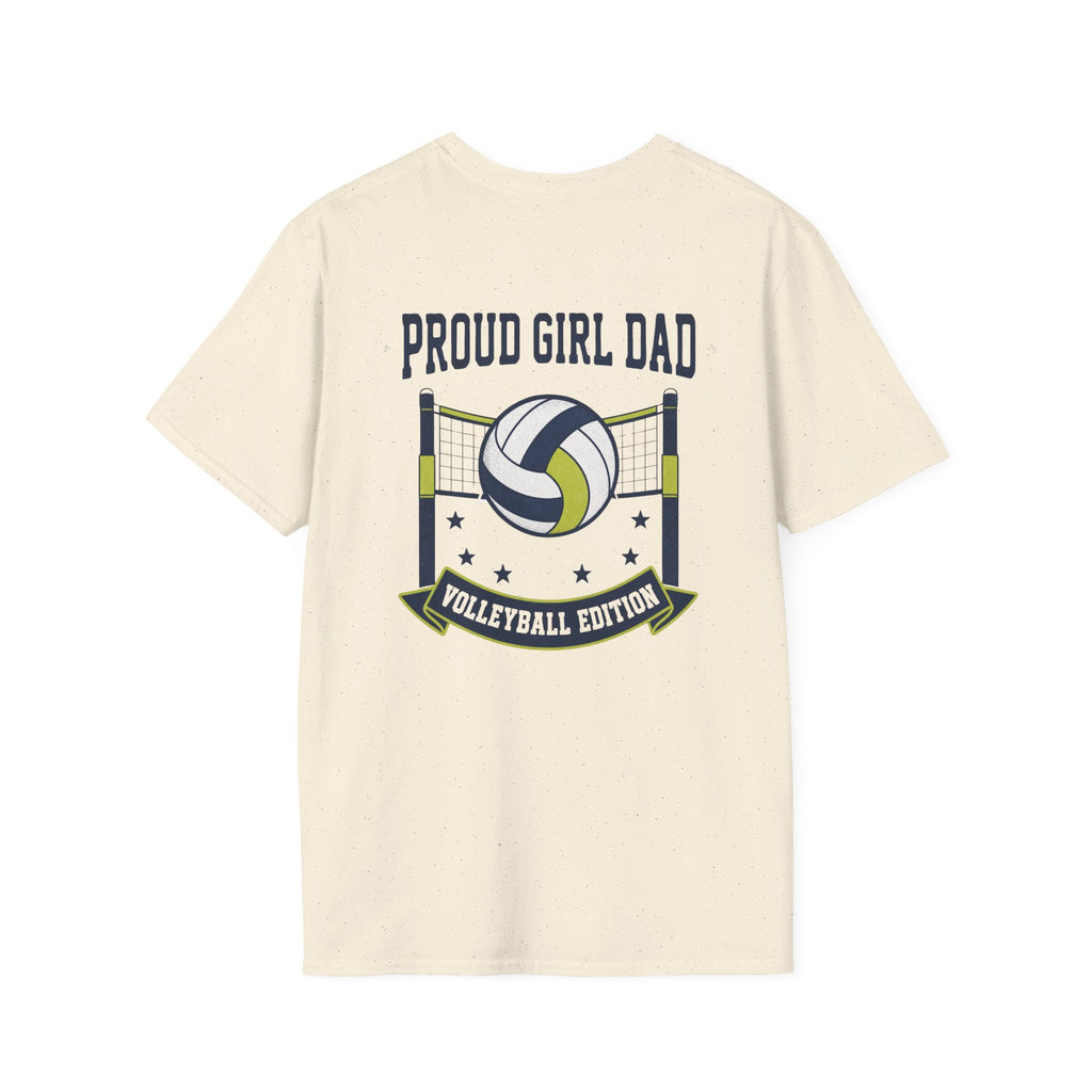 Proud Girl Dad Volleyball T-Shirt - Perfect Gift for Volleyball Dads - Magnolia Wild SC