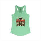Hockey Mom Racerback Tank – Personalized Name & Number Option