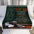 The "Always Your Biggest Fan" Premium Hockey Keepsake Blanket - Magnolia Wild SC