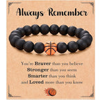Adjustable Sports Obsidian Bracelet for Athletes and Fans - Magnolia Wild SC