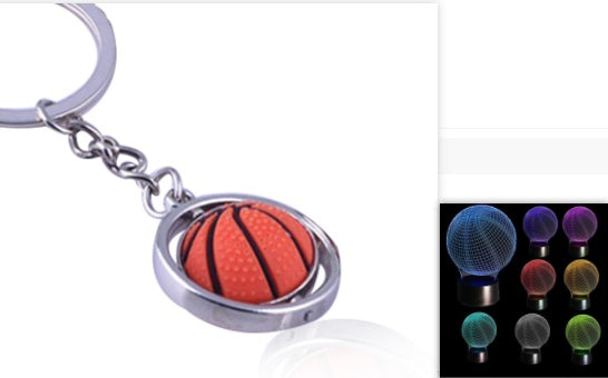 All-Star Keychain — Basketball, Baseball, Soccer & Golf Charm - Magnolia Wild SC