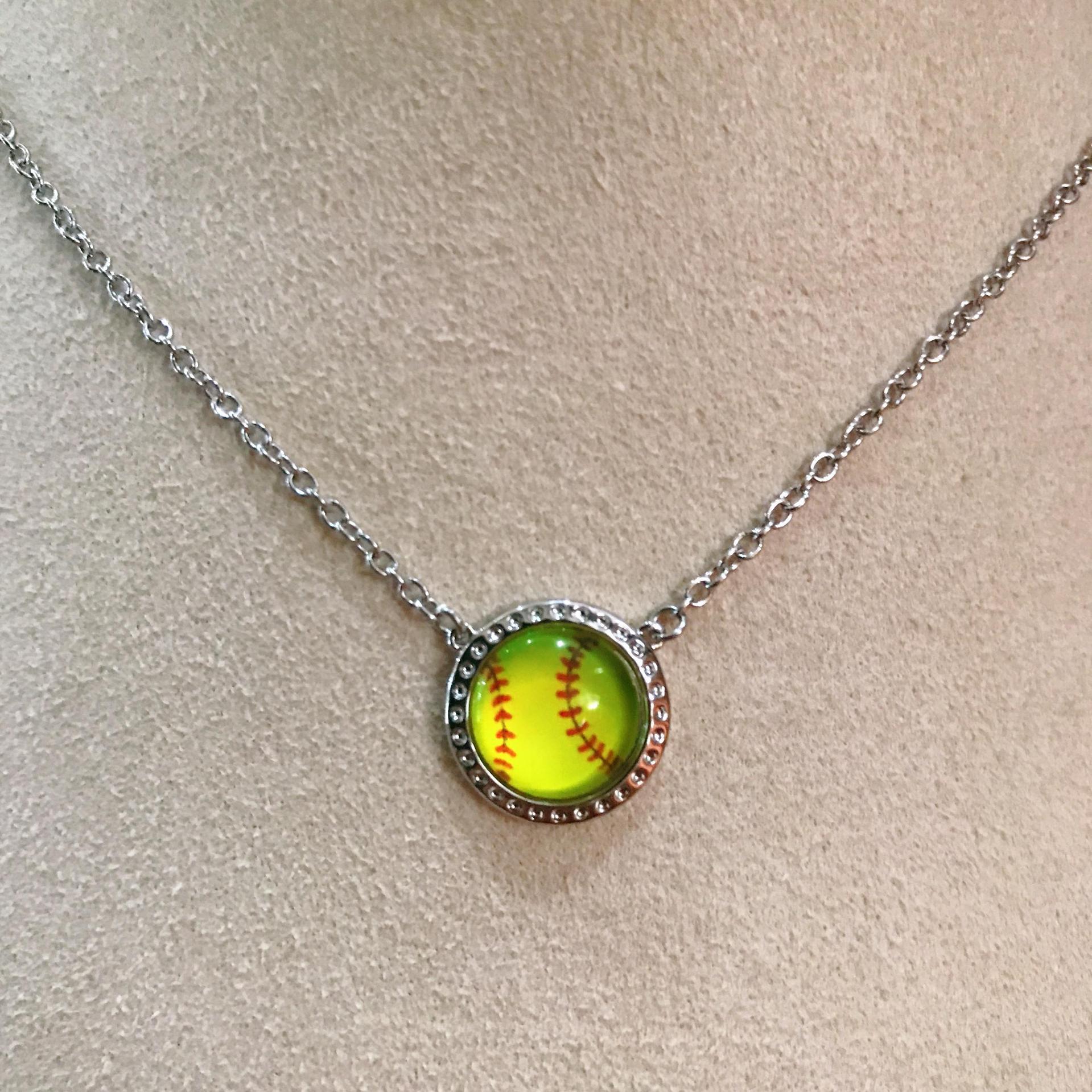Athlete Charm Necklace - Multi-Sport Pendant in Gold or Silver - Magnolia Wild SC