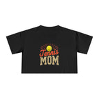 Tennis Mom Cheetah Print Crop Tee - Magnolia Wild SC