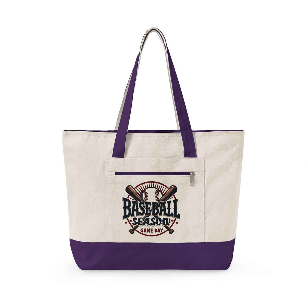 Personalizable Baseball Tote — Carry Cleats, Snacks & Pride