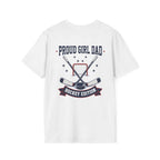 Proud Girl Dad Hockey T-Shirt