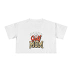 Golf Mom Cheetah Print Women's Crop Tee - Magnolia Wild SC