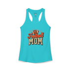 Football Mom Racerback Tank – Personalized Name & Number Option | Lightweight Women’s Football Tank Top - Magnolia Wild SC