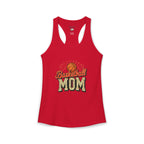 Basketball Mom Racerback Tank – Personalized Name & Number Option | Lightweight Women’s Basketball Tank Top - Magnolia Wild SC