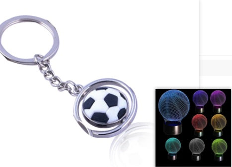 All-Star Keychain — Basketball, Baseball, Soccer & Golf Charm - Magnolia Wild SC