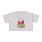 Golf Mom Cheetah Print Women's Crop Tee - Magnolia Wild SC