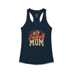Football Mom Racerback Tank – Personalized Name & Number Option | Lightweight Women’s Football Tank Top - Magnolia Wild SC