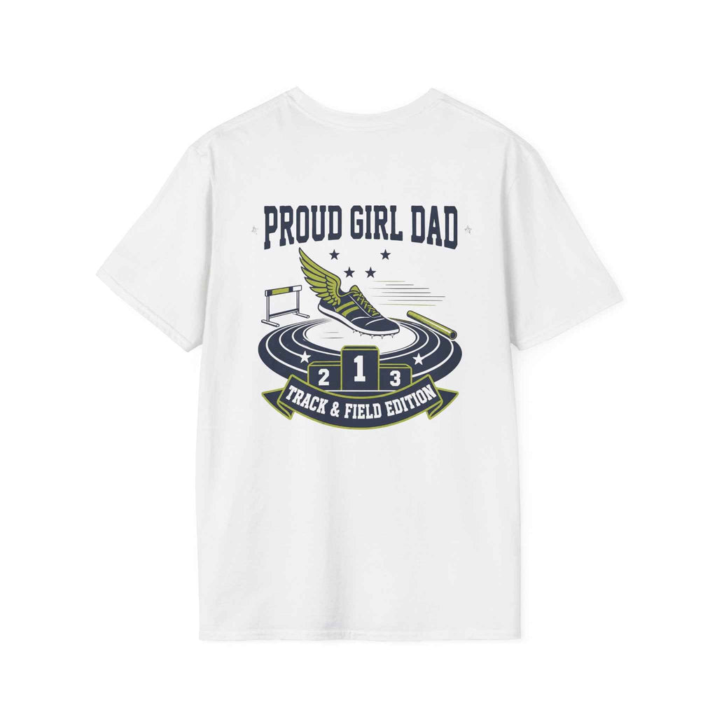 Proud Girl Dad Track T-Shirt