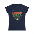 Vintage Inspired Lacrosse Mama Tee - Magnolia Wild SC