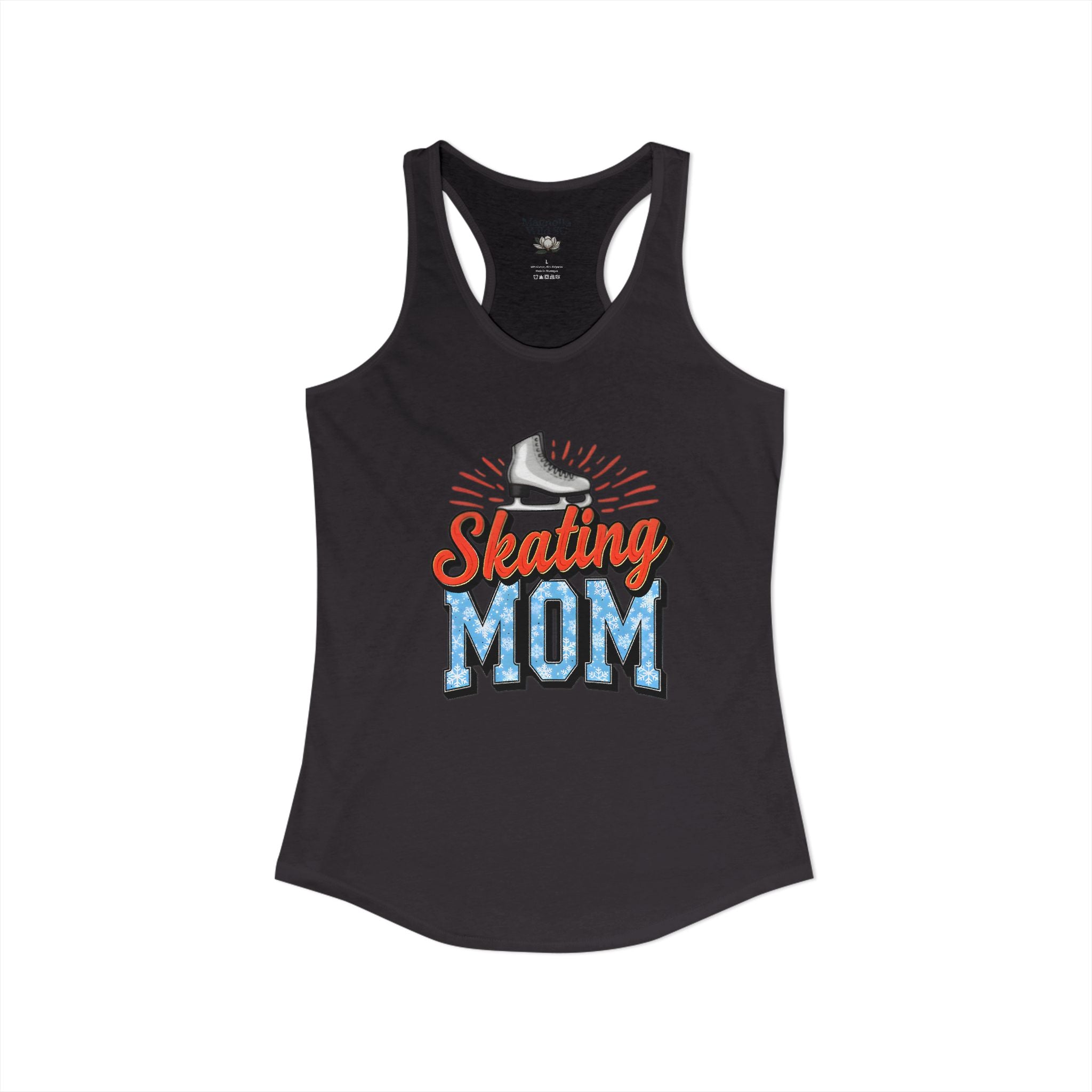 Personalized Figure Skating Racerback Tank - Magnolia Wild SC