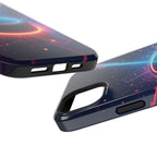 Neon Laser Hockey Puck Impact-Resistant Phone Case - Magnolia Wild SC
